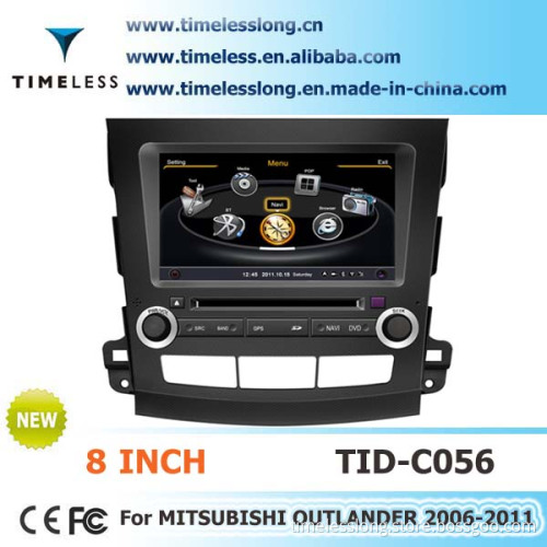 Car DVD for Mitsubishi Outlander 2006-2011 with GPS 8 Inch RDS iPod Radio Bluetooth 3G WiFi 20 Disc Copying S100 Platform (TID-C056)